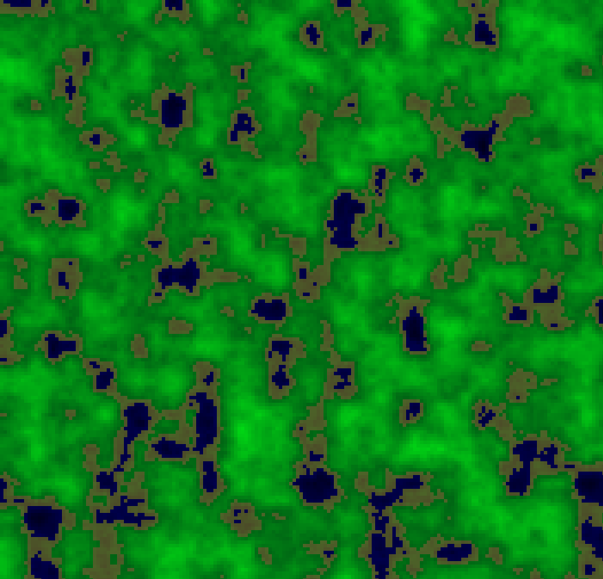 Simple Perlin Noise Map